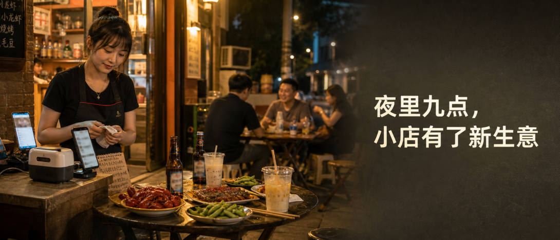 小店夜里那几桌人，开始回来了